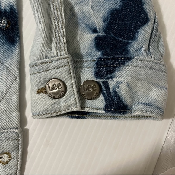 LEE NWOT European Collection Relaxed Rider Jacket in 90s acid, Size XL - Picture 9 of 15